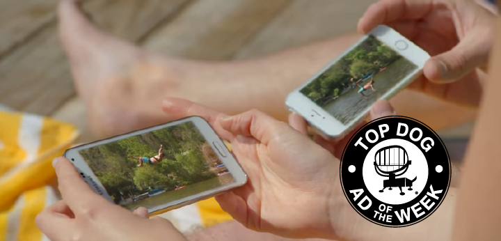 Samsung Scores the Double With Its New Ad for the Galaxy S5