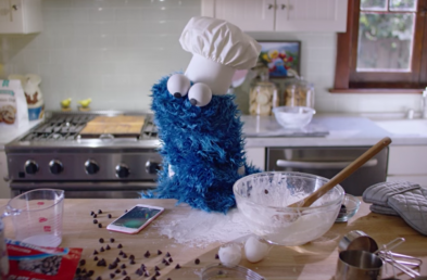 Cookie Monster Strikes Again for Apple