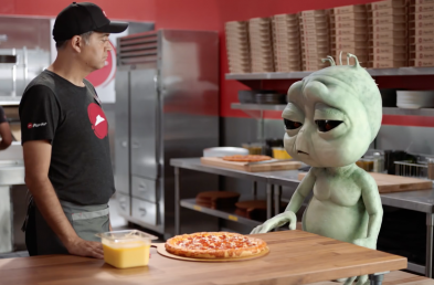 Campaign US — Pizza Hut’s homesick alien breaks the QSR mold